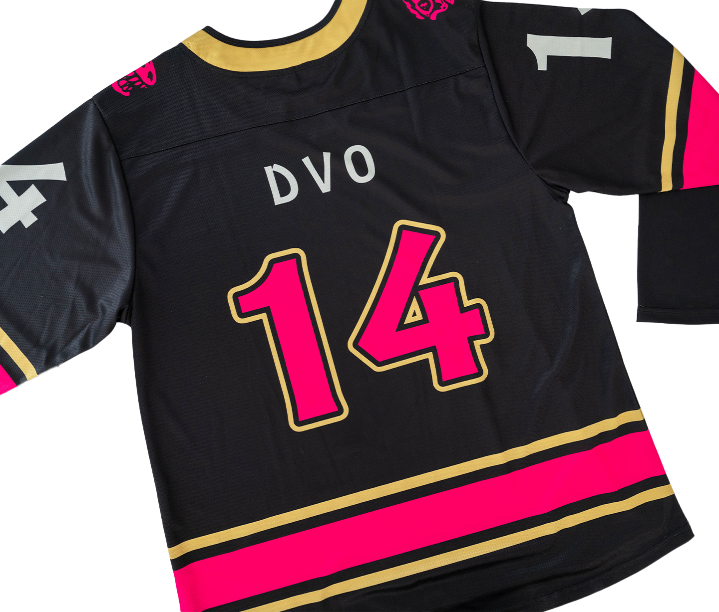 Dinoco Strip 'The King' Weathers Lace-Up Hockey Jersey Adult Large